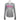 A ladies light grey hooded long sleeve featuring a pink Skeeter Team logo across the chest.