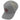 The side of the grey structured hat with a grey mesh back.