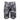 Gray camo pattern cargo shorts