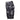 Side view of black and gray camouflage shorts