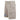 Beige cargo shorts with multiple pockets and a logo