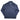 Back view of a navy blue long-sleeve jacket