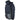 A dark blue and gray waterproof jacket with a hood.