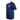 The left side of a navy T-shirt with the Aftco and Skeeter logos printed on the side of the chest.