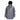 Gray waterproof jacket with a hood and yellow accents.