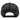 The black mesh back of the hat with an adjustable snapback closure.