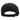 Back view of a black baseball cap