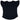 Back view of a black short-sleeve top with ruffled sleeves.