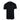 Back view of a black t-shirt on a mannequin
