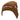 Brown beanie hat with Skeeter logo