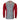 Back view of a long-sleeve shirt with a camouflage pattern and red accents, featuring an American flag and stylish text.