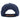 View of the back of a navy blue Carhartt cap
