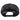 Back view of a black mesh baseball cap
