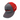 Gray and red snapback cap with Skeeter Fishing Boats logo