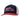 Navy blue and red Skeeter cap with white mesh back and logo.
