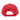 Back view of a red mesh baseball cap
