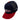 The left side of the hat featuring the Yamaha logo in white embroidered on the mesh.