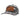 Gray camo cap featuring a brown patch with an American flag design.