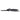 A sleek, black silhouette of a bird in flight.