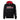 Black hoodie with red interior and Skeeter logo