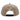 Beige cap with a black snapback closure and a perforated mesh back.