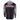 The back of the UPF hooded long sleeve with a black body, grey camo sleeves and a hood. The Skeeter logo in red, black, and white is printed across the upper back.