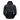 Front of a black half-zip puffer jacket with a zippered pocket on the left chest and embroidered black Skeeter logo on the right chest.