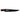 A fishing knife with a black blade and a red handle.