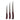 Three fillet knives with decorated handles