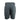 Back view of men's gray cargo shorts