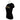 Black t-shirt with gold logo displayed on a mannequin