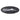 Black oval plate with a stylized white illustration of a bird in flight.
