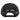 Back view of a black mesh cap