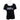 Black t-shirt featuring a stylish graphic design with the word 'KEETEE' and an illustration.