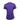 Back view of a purple t-shirt on a mannequin.