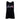 Black sleeveless top with the word 'Skeeter' printed in pink gradient.