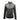 Men's gray long-sleeve zip-up shirt