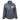 Men's dark gray zip-up jacket with logo