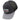 The left side of a structured grey hat with a light grey bill and a black mesh back.