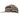A beige hat with a brown camo pattern, featuring a brown rope across the top of the bill and the Skeeter logo embroidered in brown across the front.