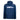 Back view of a navy blue Skeeter jacket with a hood.