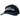 A distressed cotton navy hat with the Skeeter logo embroidered in white and grey across the front.