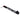 A black Skeeter branding strap with a red accent.