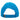 Back view of a bright blue cap