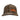 Camouflage baseball cap with orange logo