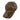 Camo baseball cap with orange logo