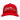 Red baseball cap with white mesh back featuring 'SKEETER' logo.