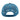 Back view of a blue mesh cap