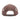 The brown mesh back of the hat with an adjustable snapback closure.