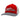 Red and gray Skeeter baseball cap with mesh back